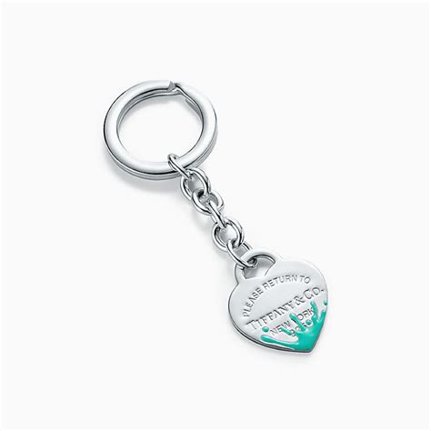 tiffany and co keychains|tiffany keyrings for women.